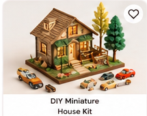 DIY Miniature House Kit